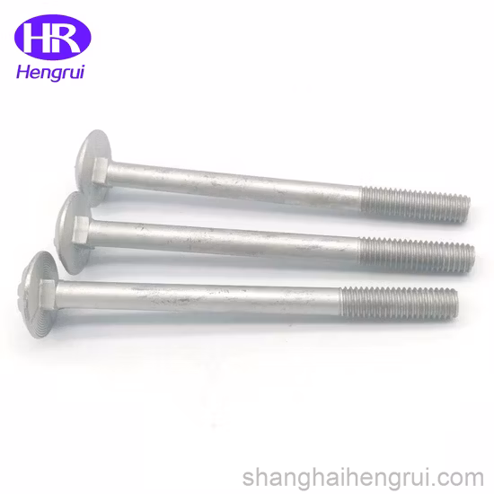 Zinc Plated Galvanized Roofing Bolt and Nut
