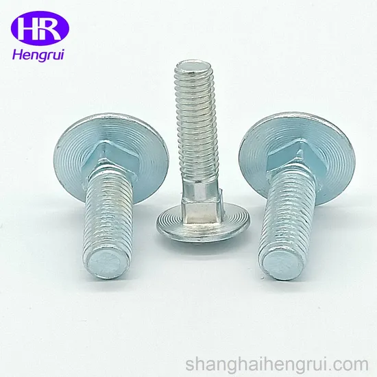 Zinc Plated Galvanized Roofing Bolt and Nut