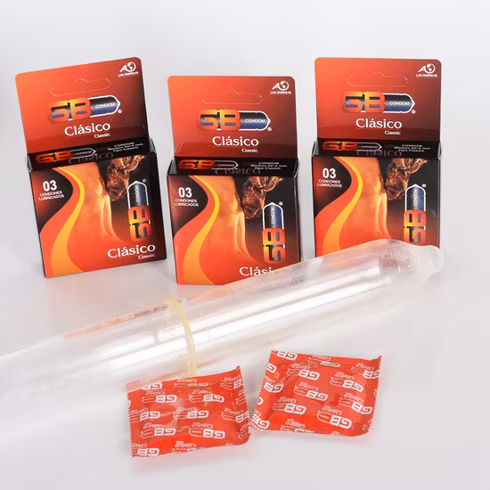Productos de condón precio barato con condón material de látex condón de amor largo promocional para damas